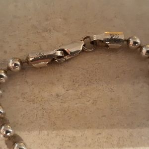 Heavy ball chain necklace